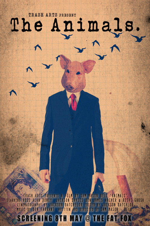 Movie poster for The Animals (2016)