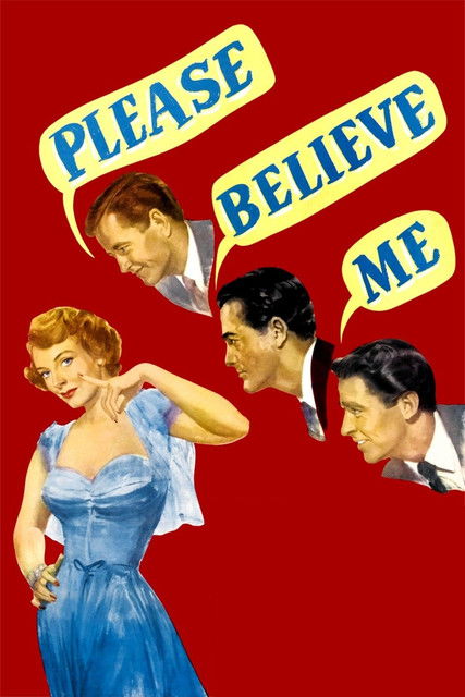 Movie poster for Please Believe Me (1950)