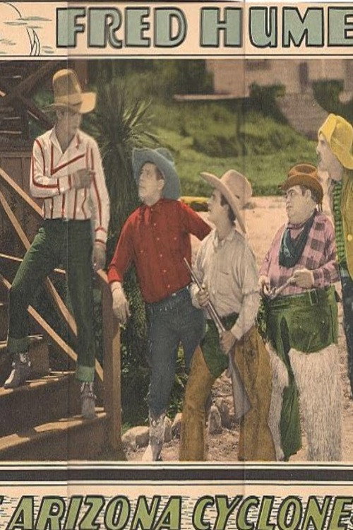 Movie poster for The Arizona Cyclone (1928)