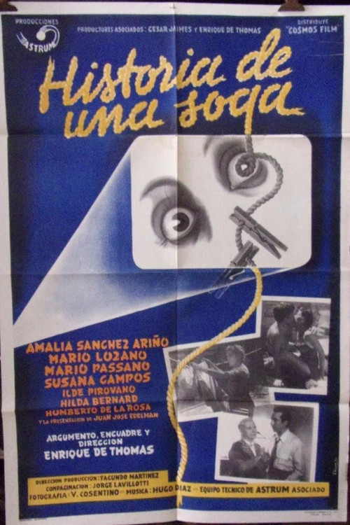 Movie poster for Story of a rope (1956)