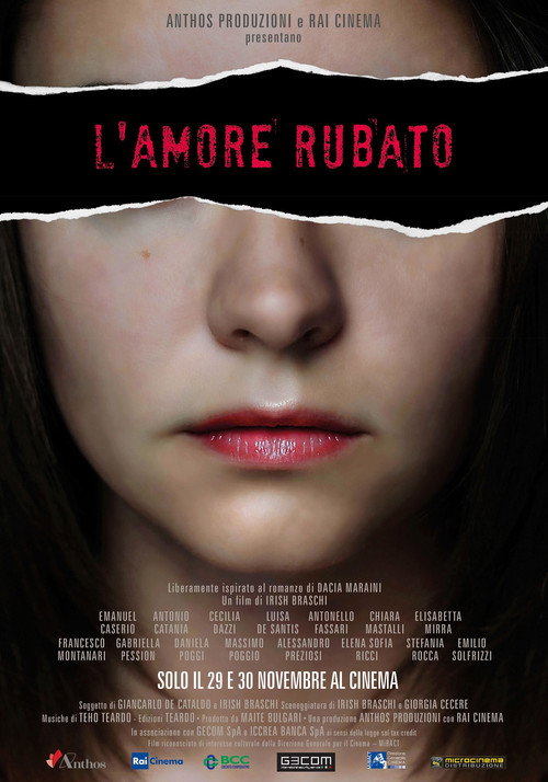 Movie poster for L'amore rubato (2016)