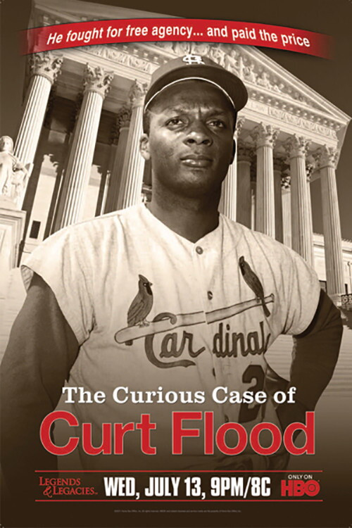 Movie poster for The Curious Case of Curt Flood (2011)
