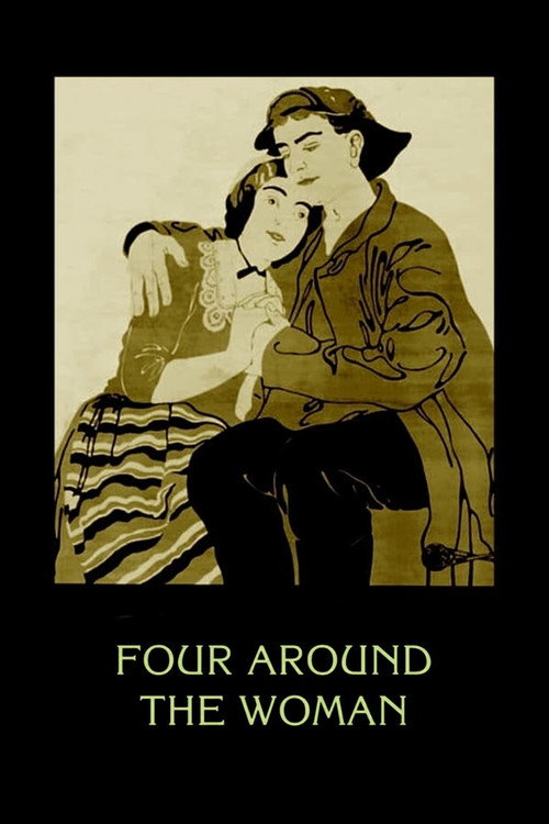 Movie poster for Four Around the Woman (1921)