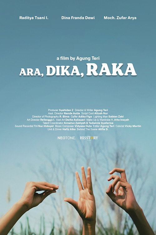 Movie poster for Ara, Dika, Raka (2023)