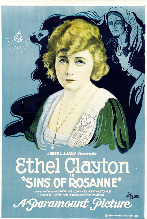 Movie poster for The Sins of Rosanne (1920)