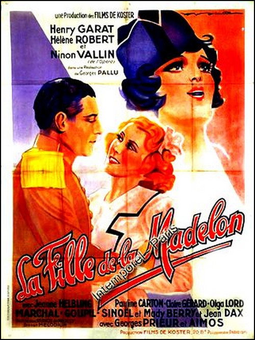 Movie poster for La Fille de la Madelon (1937)