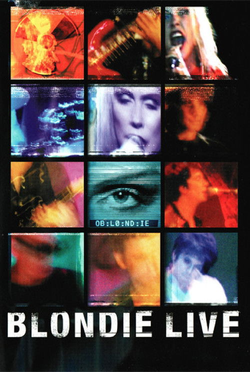 Movie poster for Blondie - Live in New York (1999)