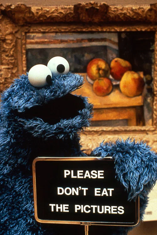 Movie poster for Don't Eat the Pictures: Sesame Street at the Metropolitan Museum of Art (1983)