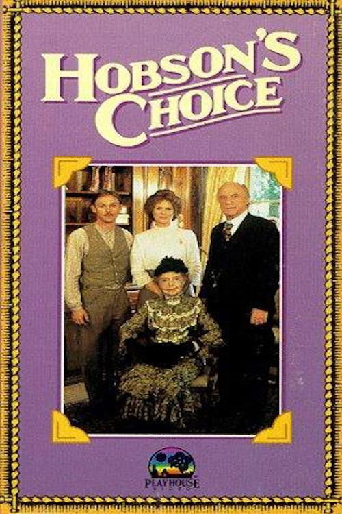 Movie poster for Hobson's Choice (1983)