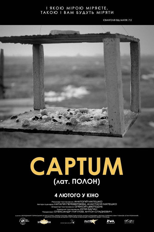 Movie poster for CAPTUM (Lat. Captivity) (2016)