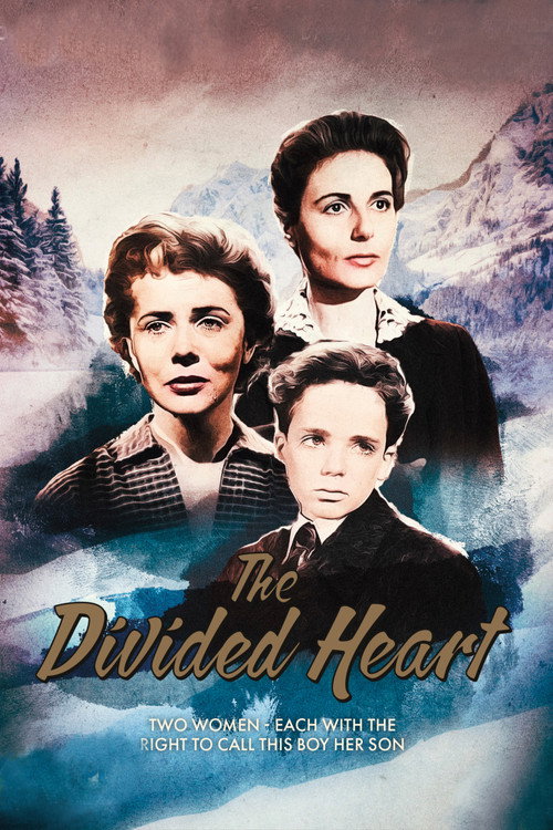 Movie poster for The Divided Heart (1954)