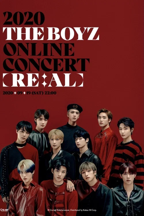 Movie poster for 2020 THE BOYZ Online Concert [RE:AL] (2020)
