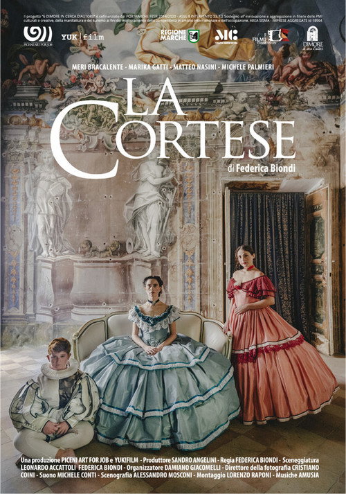 Movie poster for La cortese