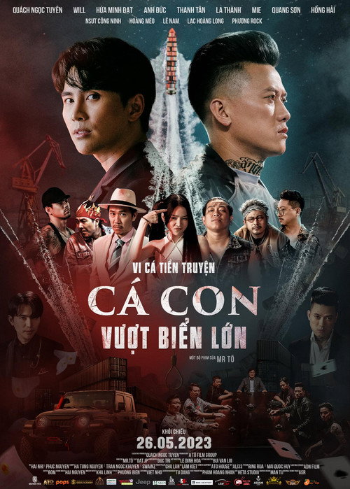 Movie poster for Vi Cá Tiền Truyện - Cá Con Vượt Biển Lớn (2023)