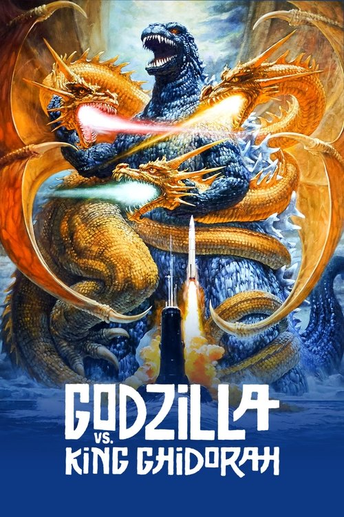 Movie poster for Godzilla vs. King Ghidorah (1991)