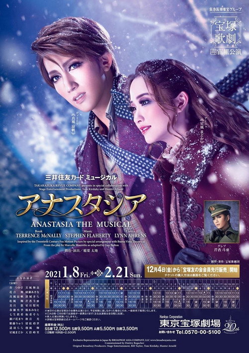 Movie poster for Anastasia (2021)