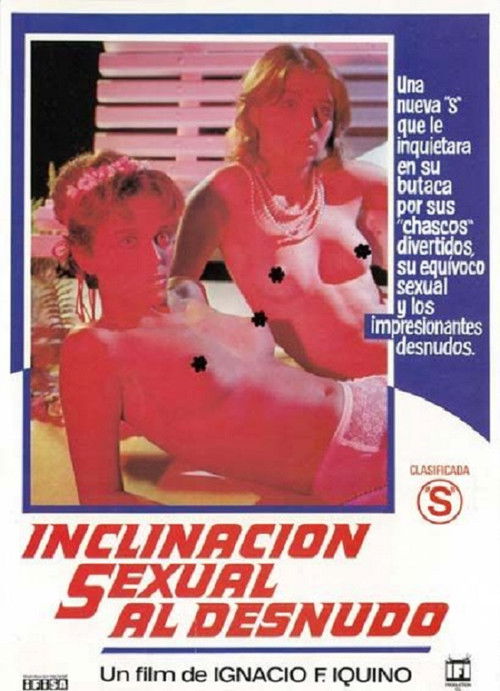 Movie poster for Inclinación sexual al desnudo (1982)