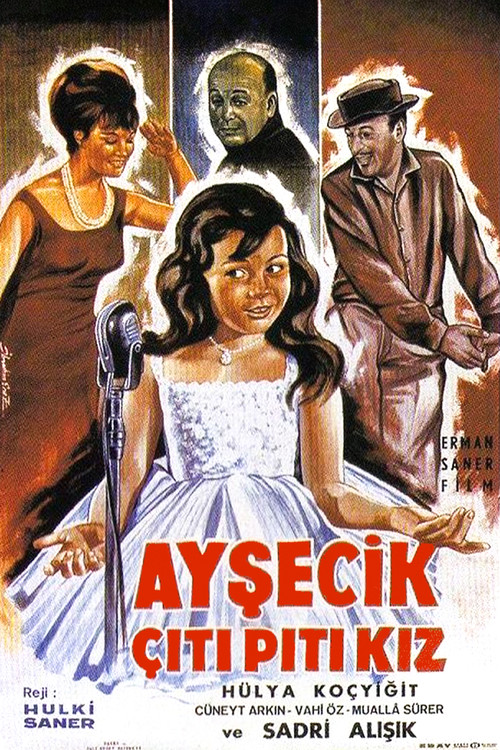 Movie poster for Ayşecik Çıtı Pıtı Kız (1964)