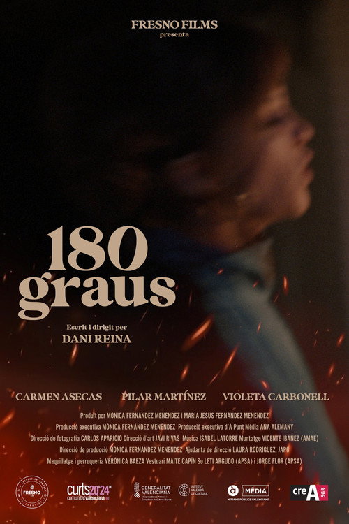 Movie poster for 180 degrees (2024)