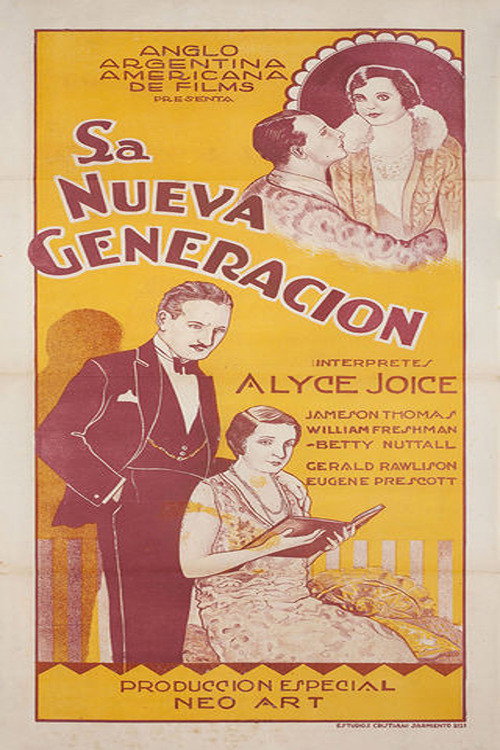 Movie poster for The Rising Generation (1928)