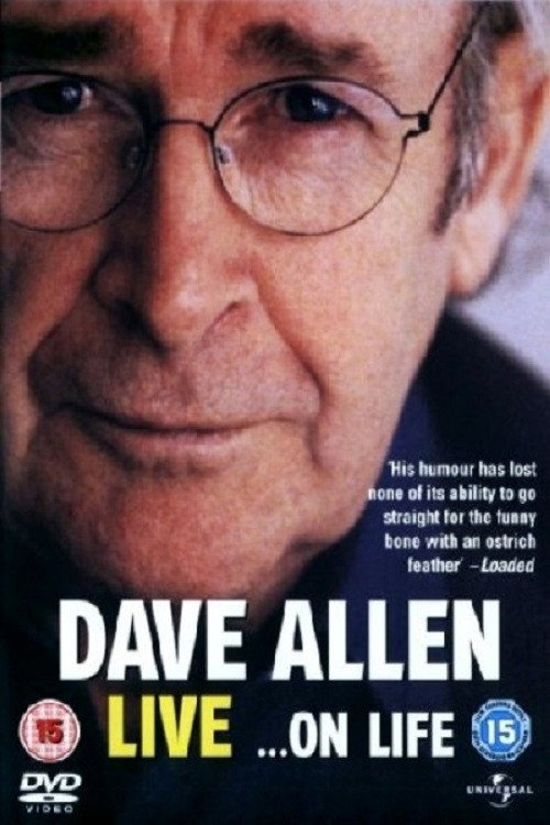 Movie poster for Dave Allen Live ...On Life (1998)