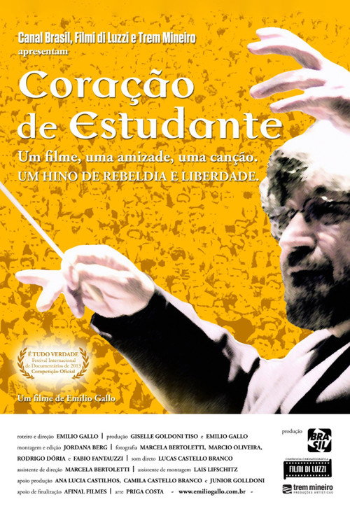 Movie poster for Coração de Estudante (2013)