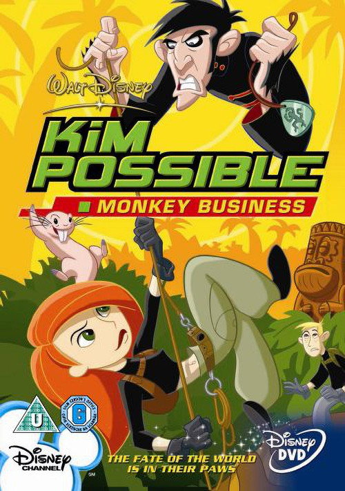 Movie poster for Kim Possible: Monkey Business (2007)