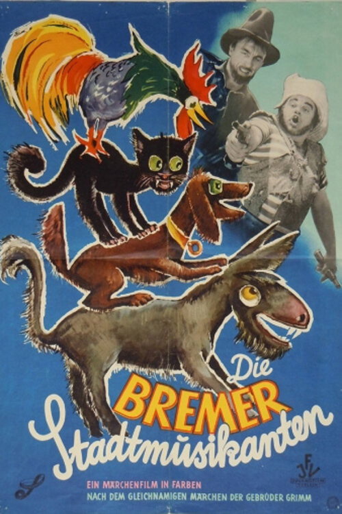 Movie poster for The Town Musicians of Bremen (1959)