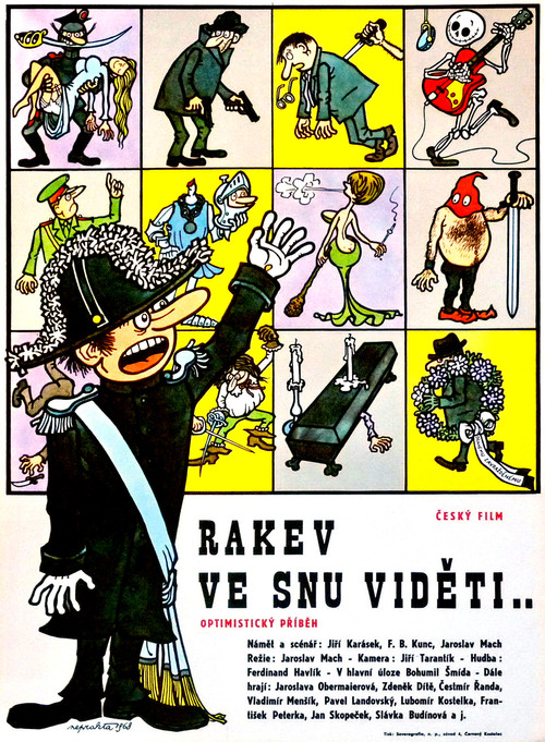 Movie poster for „Rakev ve snu viděti...“ (1968)