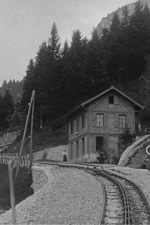 Movie poster for The funicular from Aix-les-Bains to Mont Revard (1899)