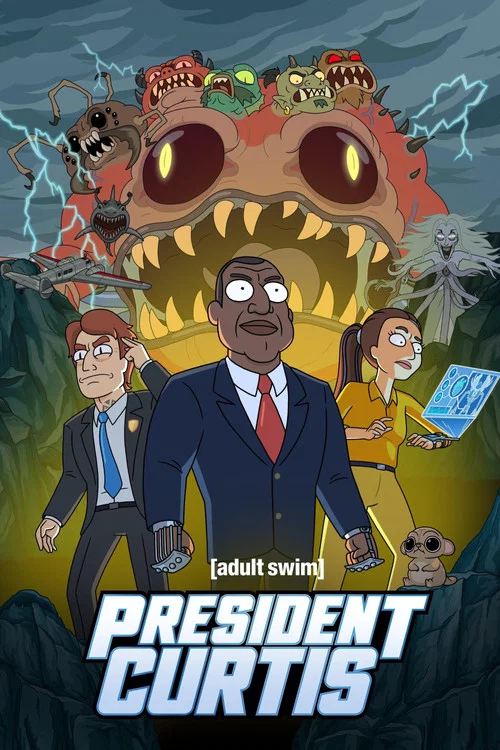 Series poster for President Curtis (2026)