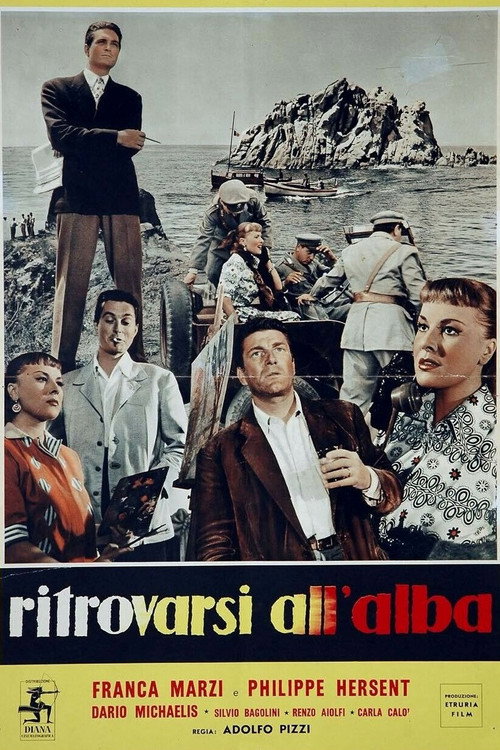 Movie poster for Ritrovarsi all'alba (1955)