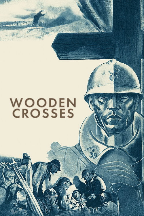 Movie poster for Wooden Crosses (1932)