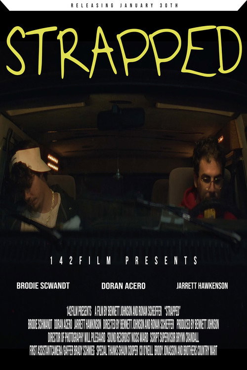 Movie poster for Strapped