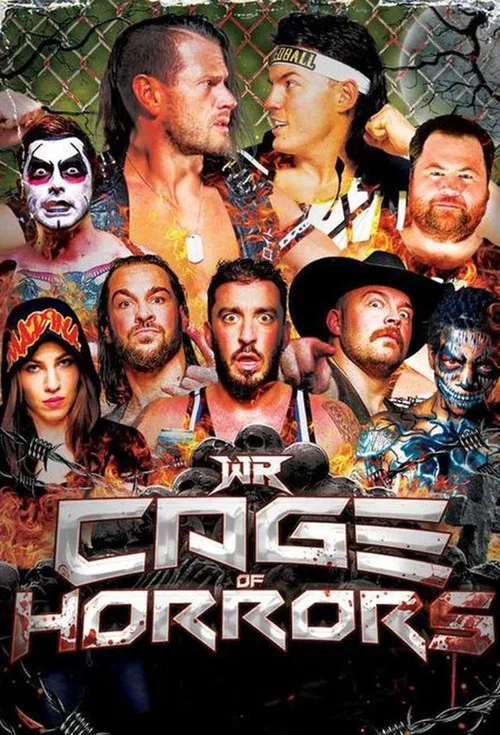 Movie poster for Wrestling Revolver Cage Of Horrors (2024)