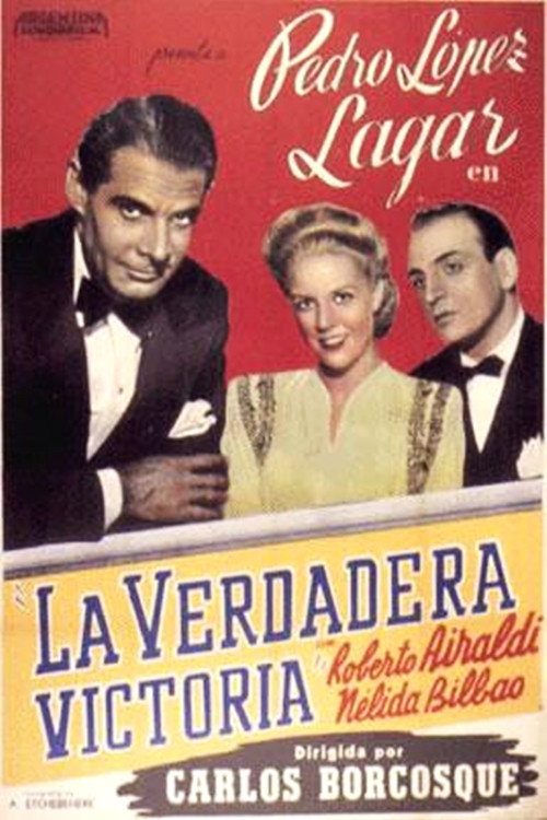 Movie poster for La verdadera victoria (1944)
