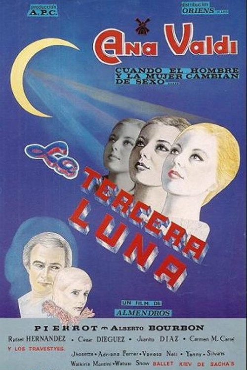 Movie poster for La tercera luna (1984)