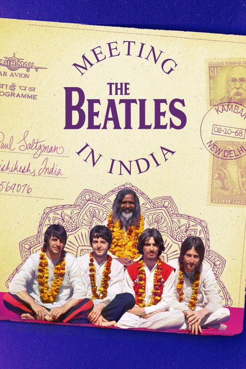 Movie poster for Meeting the Beatles in India (2020)