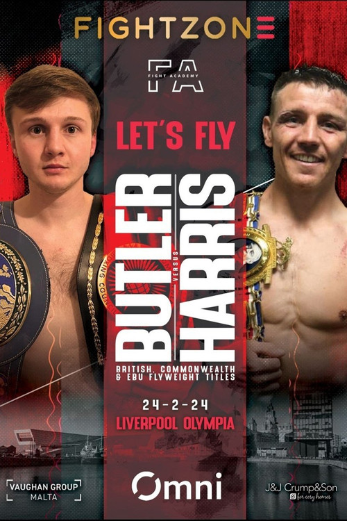 Movie poster for Connor Butler vs. Jay Harris (2024)