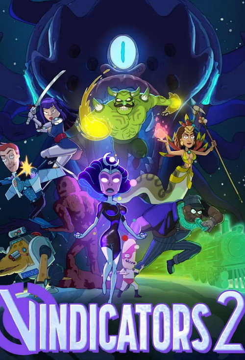 Series poster for Vindicators 2 (2022)