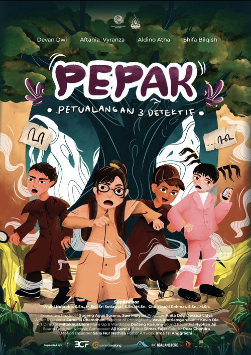 Movie poster for Pepak: The Adventures of 3 Detectives (2024)