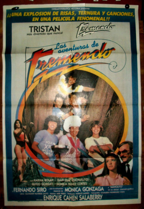 Movie poster for The Adventures of Tremendo (1986)