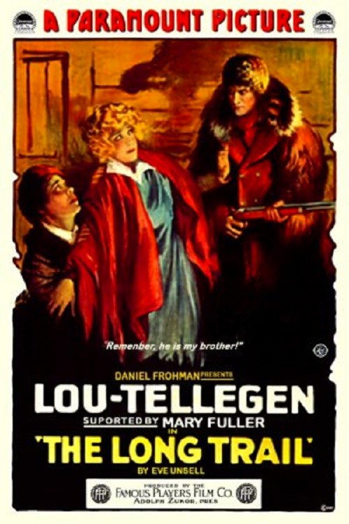 Movie poster for The Long Trail (1917)