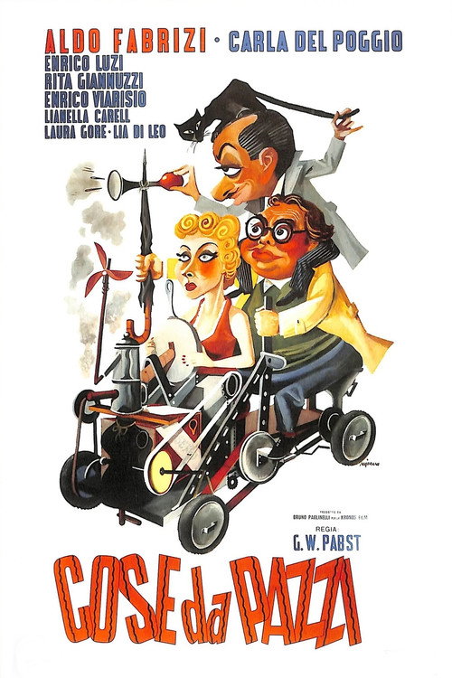 Movie poster for Crazy Things (1954)