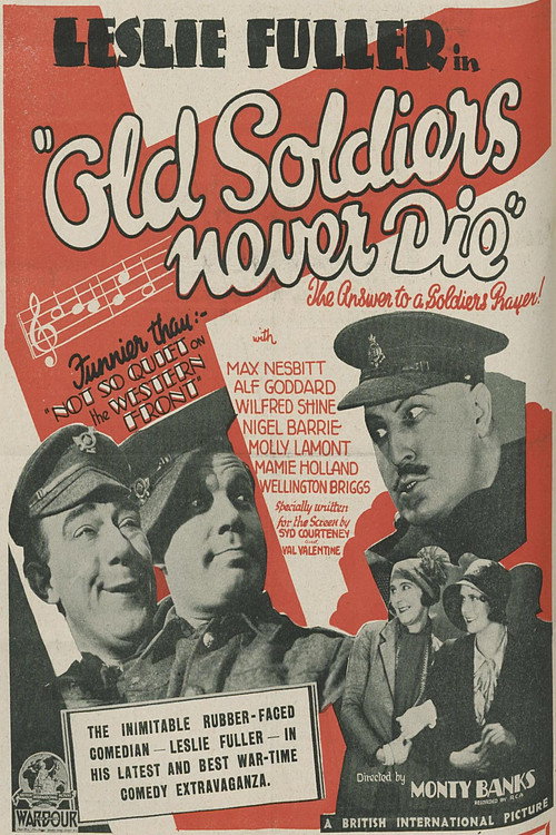 Movie poster for Old Soldiers Never Die (1931)