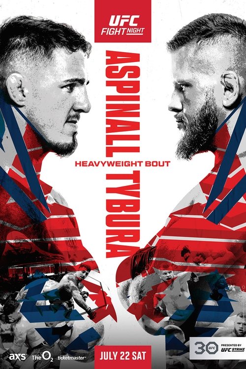 Movie poster for UFC Fight Night 224: Aspinall vs. Tybura (2023)