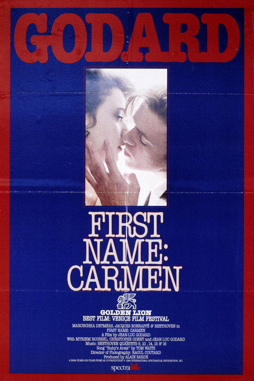 Movie poster for First Name: Carmen (1983)