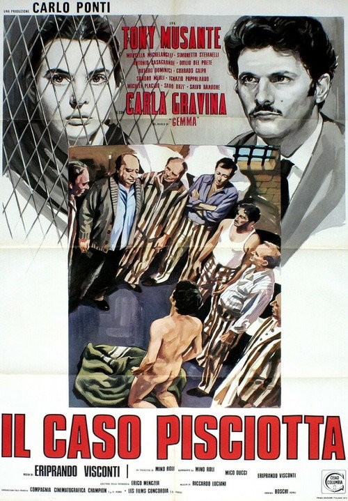 Movie poster for The Pisciotta Case (1972)