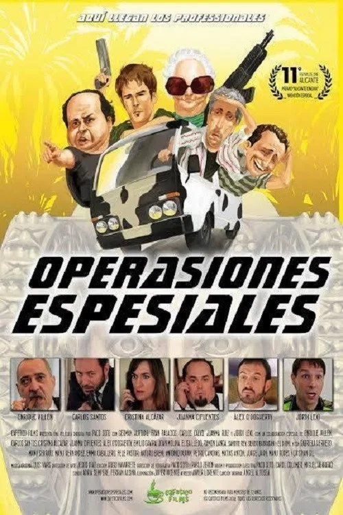 Movie poster for Operasiones espesiales (2014)