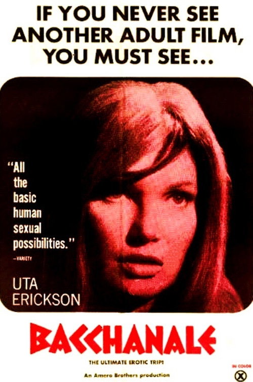 Movie poster for Bacchanale (1970)
